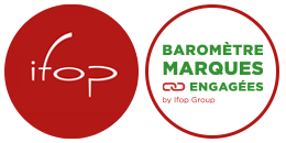 Logos Ifop Baromètre marques engagées
