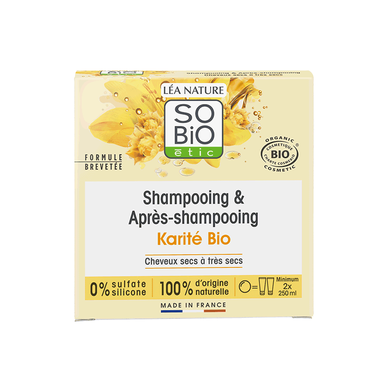 Shampooing et après shampooing solide karité bio_image